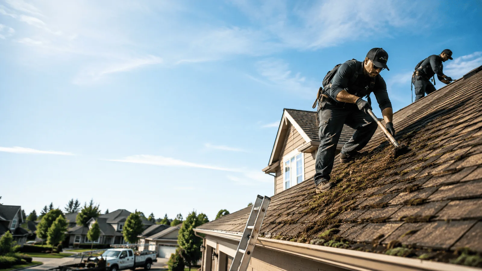 Roof Moss Removal in Toledo, IL near me